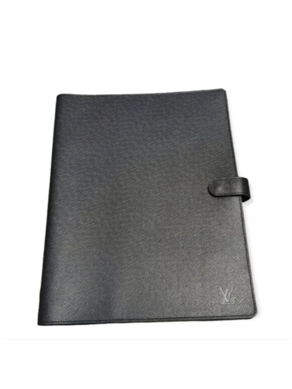 Authentic Louis Vuitton Taiga Leather Desk Agenda Cover